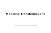 Transformationsvis.ucsd.edu/courses/ece104/current/Transformations.pdf · oRay casting. 3D Transformations • Same idea as 2D transformations oHomogeneous coordinates: (x,y,z,w)