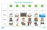 My Pirate Storyboard · My Pirate Storyboard visit twinkl.com Key word frightening funny crazy lonely mystery stranger Setting Character Prop. Created Date: 4/30/2018 12:55:21 PM