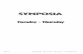 SYMPOSIA - ComBio › combio2017 › abstracts › edited › Symposium Abstracts.pdfevents, the occurrence of the combined salinity and waterlogging stress is also increasing. The