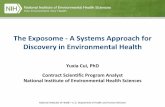 The Exposome - A Systems Approach for Discovery in … · 2016-05-17 · National Institutes of Health • U.S. Department of Health and Human Services The Exposome - A Systems Approach