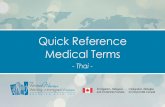 Quick Reference Medical Terms Booklet.pdf(kwaam-dan-song) (kwaam-dan-tam) (rok-hua-jai) (hua-jai-waai) (puad-hua) (puad-tong) (jeb-kaw) (jep-hu) (Sen-lued-nai-smong teep) (rok-sai-leuan)