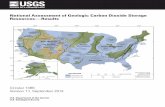 pubs.usgs.gov · 2013-09-25 · U.S. Department of the Interior U.S. Geological Survey Circular 1386 Version 1.1, September 2013 National Assessment of Geologic Carbon Dioxide Storage