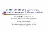 State Employee Workforce, Health Insurance & Compensationhac.virginia.gov/subcommittee/compensation_retirement/files/01-17-… · Basic + Expanded Dental Basic + Vsn, Hrng & Exp.