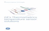 GE Sensing & Inspection Technologies · 2013-04-26 · NTC thermistors are manufactured from the oxides of transition ... PTC thermistors are temperature-dependent resistors ... Discs