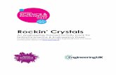 Rockin' crystals engineering themed activity pack · with crystals, rocks and some interesting wire! They all present their own little challenges … Organiser s introduction 2 Crystals,