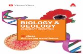 BIOLOGY & GEOLOGY - Vicens · PDF file BIOLOGY & GEOLOGY SECONDARY EDUCATION Achieving excellence BIOLOGY & GEOLOGY SECONDARY EDUCATION Achieving excellence T he 3Dclass educational