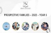 PROSPECTIVE FAMILIES – 2022 – YEAR 5€¦ · Iona’s history and culture and the enrolment process. We welcome any further enquiries to the College Registrar, Sharon Young at