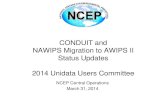 Unidata Users Committee...AWIPS Status … It’s been almost a year 4 • Last brief to Unidata Users Committee was May 2013 • Schedule tracking well with last year’s briefing