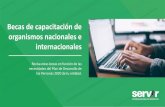 Presentación de PowerPoint › archivo › 2020 › Becas... · Evaluación de impacto para gestión pública (intermedio) (2° ed) CAF - Banco de Desarrollo de America Latina Internacional