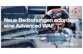 Apps And Identities - magellan netzwerke GmbH · PDF file 2018-06-21 · aws waf advanced waf installation for big-ip ... waf (web application firewall) enterprise protection regulatory