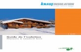Guide de l’isolation Maisons à ossature bois · PDF file Une gamme adaptée à la maison bois p.22 Etanchéité à l’air des maisons à ossature bois Solutions pour l’étanchéité