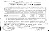a.i~~ C@K, ~~~ Carolina Power 4 Light Company · PROSPECTUS, ~9'PmM~ ~'G'3'!'."i~~~..:.~~" ')i"~F.C@K, ' ~~~ „~ a.i~~ $100,000,000 Carolina Power 4 Light Company First Mortgage