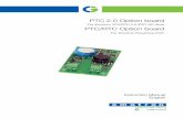 For Emotron VFX/FDU 2.0-IP2Y AC drive PTC/RTC Option board · 2016-11-28 · CG Drive & Automation, 01-6177-01r1 Connections and functions 9 2.2.2 Cable recommendations and shielding