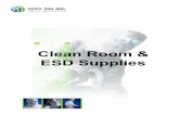 Clean Room & ESD Supplies - Vicfil › wp-content › uploads › 2020 › 03 › Vicfil...Bouffant Clip Cap CPE & PP Non Woven Shoes Cover Washable 3 /1 Ply Facemask ESD PEN No. 7,