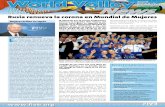 World Volley INTERNATIONALE FÉDÉRATION News DE … · 2010-12-21 · 2FIVB World Volley News N.o 58 Diciembre 2010 Voleibol World Volley News Viene de la página 1 Teníamos tres