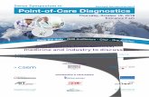 Swiss Symposium in Point-of-Care Diagnostics › wp-content › uploads › 2018 › 04 › flyer-poc-2018...Swiss Symposium in Thursday, October 18, 2018 Entrance 9 am Point-of-Care