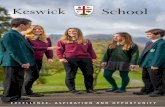 EXCELLENCE, ASPIRATION AND OPPORTUNITYfluencycontent2-schoolwebsite.netdna-ssl.com/FileCluster/Keswick... · inspires and challenges all our pupils. At Key Stage 3 (Years 7-9) pupils