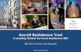 Ascott Residence Trust - Singapore Exchange€¦ · commercial rent, partially offset by ongoing refurbishment at Somerset Ho Chi Minh City. RevPAU decreased mainly due to ongoing