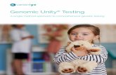 Genomic Unity Testing - Variantyx ... Genomic Unity® Neurology Analysis Genomic Unity® Epilepsy Analysis Genomic Unity® Movement Disorders Analysis Genomic Unity® Intellectual