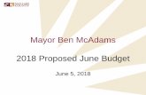 Mayor Ben McAdams 2018 Proposed June Budgetslco.org/uploadedFiles/depot/fMayor/mayor_finance/...Mayor McAdams June Budget Presentation • Doug MacDonald & Scott Smith – Economic