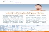 Cosmetics & Personal Care - Annoucement€¦ · eurofins Cosmetics & Personal Care Eurofins Cosmetics & Personal Care Eurofins Consumer Product Testing is proud to announce the creation