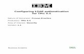 Configuring LDAP authentication for TM1 9public.dhe.ibm.com/software/dw/dm/cognos/security/financial... · 1.1 Purpose This document is meant to supplement the TM1 9.5 Operations