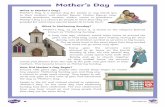 Mother’s Day - Berry Pomeroy · PDF file Mother’s Day and Mothering Sunday are often mixed up as they are celebrated on the same day. Mother’s Day. Mother’s Day ... by shop-bought