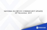 NATIONAL KE-CIRT/CC CYBERSECURITY UPDATES 25th …€¦ · child-welfare-agency-in-manitoba-to-call-rcmp Cyberattack prompts Indigenous child welfare authority in Manitoba to call