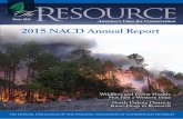 2015 NACD Annual Report · 2016-06-10 · Winter 2016 America’s Voice for Conservation 2015 NACD Annual Report. a letter from the president The Year Ahead As the nation moves into
