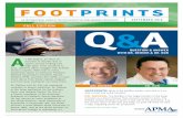 FOOT PRINTS - Schodack PodiatryFOOT PRINTS AN INFORMATIONAL NEWSLETTER FOR PATIENTS OF APMA MEMBER PODIATRISTS SEPTEMBER 2018 FALL EDITION A s fall begins, so does an increase in injuries