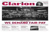 PSC CUNY | - Clarıon › sites › default › files › clarion_pdfs › Clario… · ment chairs. The author of the Clarion article spoke to the QCC chapter chair and other faculty