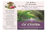 St. John St. Joseph St. Mary of the Assumption May … › 21403 › bulletins › ...St. John the Evangelist 668 Clearfield Road, Fenelton, PA 16034-9743 Phone: 724-287-7590 Fax: