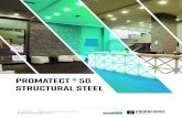 PROMAtect ® 50 Structural steel€¦ · the smallest possible rectangular or square encasement of the steel section. One exception is circular hollow sections. See page 4. Where