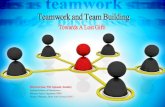 Teamwork and Team Building - Beirut Arab University › BAUUpload › Library › Files... · Teamwork and Team Building Towards A Lost Gift! Mohamed Issa, PhD (Uppsala, Sweden) Assistant