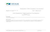 VESA DisplayPort™ PHY Compliance Test Standard · Table 1-1: Glossary