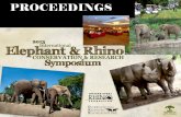 TABLE OF CONTENTS...08:00 – 08:10 Welcome from the Pittsburgh Zoo & PPG Aquarium, International Elephant Foundation, and International Rhino Foundation. 08:10 – 10:10 Session I