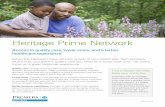 Heritage Prime Network - Premera Blue Cross · Prime network always pay less when they visit a provider within the Prime network. It’s simple and easy to find in-network care with