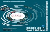 CESSE 2014 CESSE 2014 Program_lowres.pdfWhile you’re in Spokane for your 2014 Annual Meeting, we hope you’ll make time to immerse yourself in our super-tasty culinary scene, dozens