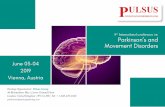 8 International conference on Parkinson’s and Movement ...€¦ · • Navigating life with Parkinson’s disease • Neuromuscular Disorders • Alzheimer’s Disease & Dementia