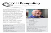 AccessComputing News October 2017 › doit › sites › default › files › atoms › ... · Team Member Profile: Samsara ..... 7 Daniel Sonnenfeld Receives AccessComputing Capacity