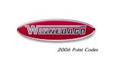 2006 PaPai Codes - Winnebago...Winnebago Industries Service Publications – 2006 Winnebago Paint Codes 3 How To Use This Guide . From the Table of Contents, identify the vehicle model