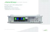 Signal Analyzer MS2830A Brochure · 2019-04-16 · Product Brochure *: See catalog for MS2830A-044/045. MS2830A-040: 9 kHz to 3.6 GHz MS2830A-041: 9 kHz to 6 GHz MS2830A-043: 9 kHz