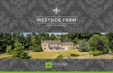 WESTSIDE FARM...bedroom, guest bedroom, two further bedrooms and family bathroom. Stunning southerly views of the surrounding countryside can be enjoyed from each of the bedrooms,