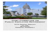 Joint Committee on Public Employee RetirementTotal plans reporting to the JCPER equaled 126 plans for plan year 2017. Of these, seventy-seven were defined benefit plans, thirty-seven