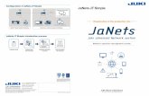 JaNets JT Simple - JUKI · JaNets JT Simple is the machine operation management system that is able to receive the operation data and quantity of output of the sewing machine transferred