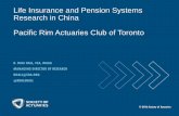 Life Insurance and Pension Systems Research in China ... · How many life insurance policies do you currently own other than life insurance endowment policies? (Death benefit policy