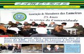 LAMEIRAS · 2010-03-16 · BOLETIM CULTURAL E INFORMATIVO DA ASSOCIAÇÃO DE MORADORES DAS LAMEIRAS ANO XXIII N.º 89 TRIMESTRAL JANEIRO - FEVEREIRO - MARÇO - 2009 PREÇO: 0,50€