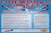 Independence Day Fire Safety. Enjoy Fireworks from a Safe … · 2017-06-30 · fireworks, as serious injury, or death can occur, Keep pets indoors and away from fireworks, The estimated
