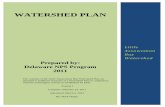 WATERSHED PLAN - dnrec.delaware.gov...Final Submitted 2/25/2011 ... Watershed. These regulations, which are designed to reduce nonpoint source pollution with certainty, are the first
