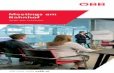 Meetings am Bahnhof - ÖBB › dam › jcr:65b454ca-13aa-4ac9-8621-ce... · 2020-05-06 · - Hotels in unmittelbarer Nähe - Direkte und einfache Erreichbarkeit mit öffentlichen